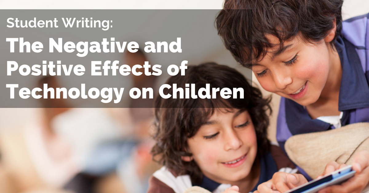 negative effects of technology in children